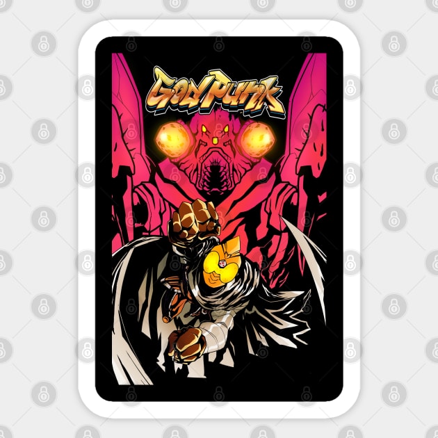 GodPunk Issue Zero Cover Sticker by GodPunk